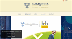 Desktop Screenshot of isabelblasco.com